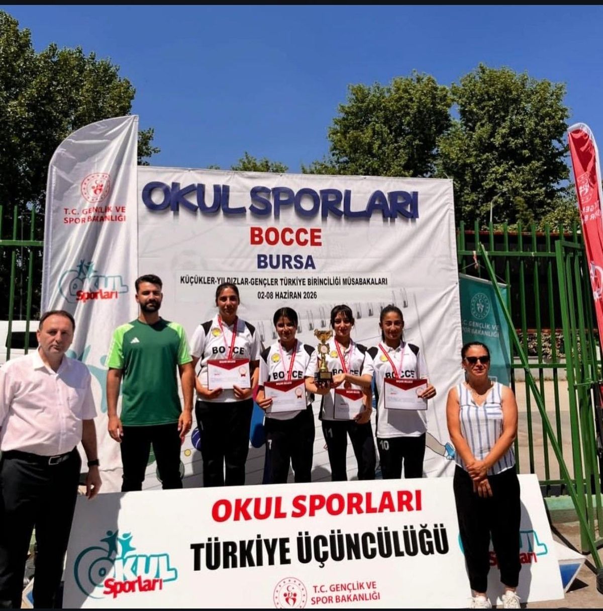 Siirtli kızlardan boccede önemli başarı