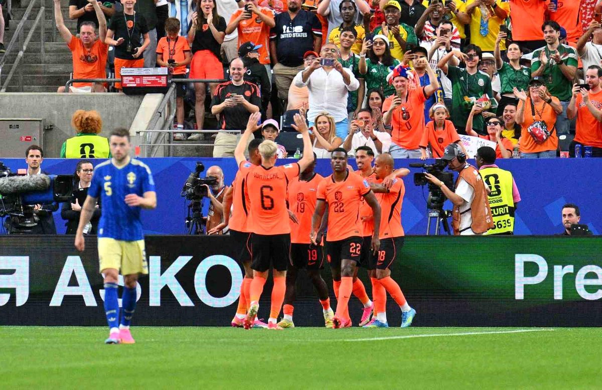 FIFA 2026 Dünya Kupası: Hollanda: 5 İsveç: 1