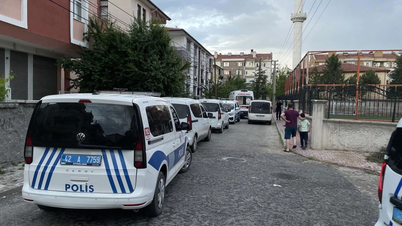 Konya'da kocası tarafından bıçaklanan kadın ağır yaralandı