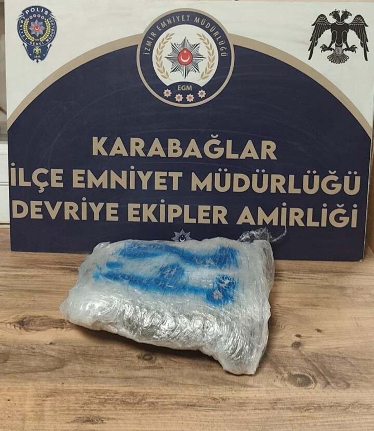 Esrarla yakalanan motosikletli tutuklandı