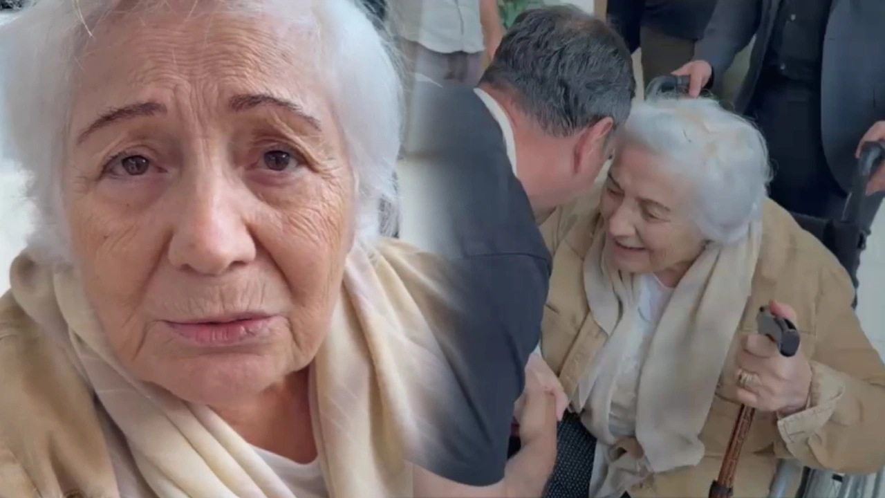 80 yaşında tekerlekli sandalye ile Silviri'ye geldi! Buğra Gökce'nin annesinden ağlatan sözler