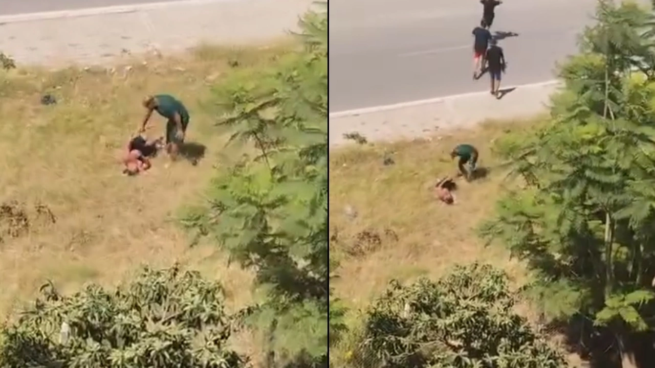 Adana'da sıcaktan bunalıp kanala giren oğlunu kemerle dövdü