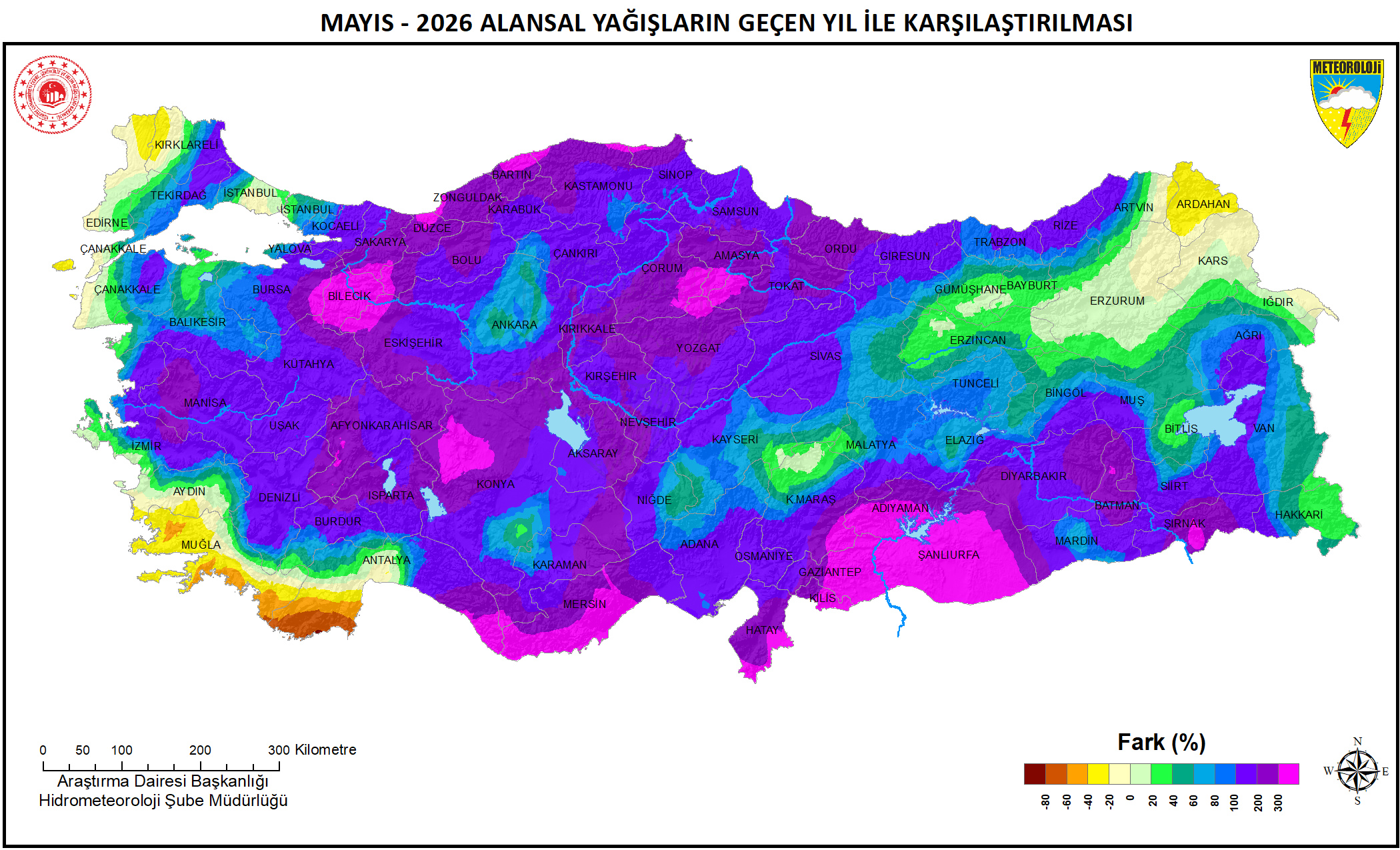 Türkiye'de son 33 yılın rekoru kırıldı. Bu illerde yağış 3 katını aştı