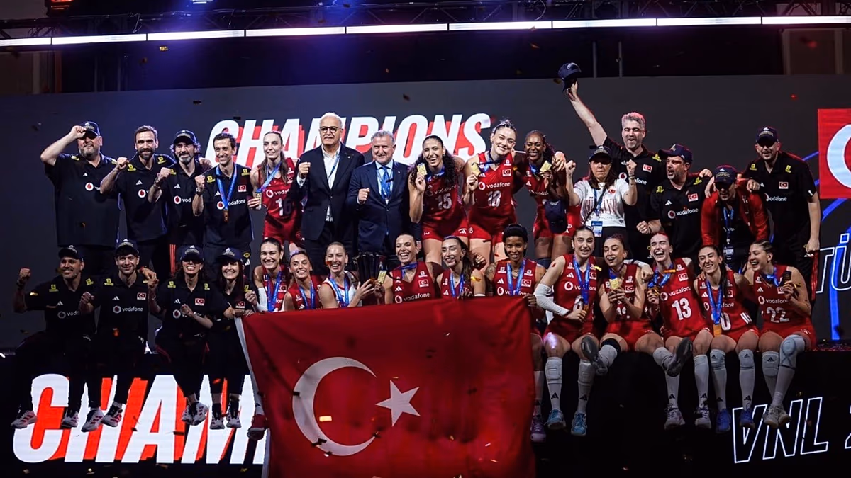 2026 FIVB Milletler Ligi’nde şampiyon Filenin Sultanları oldu
