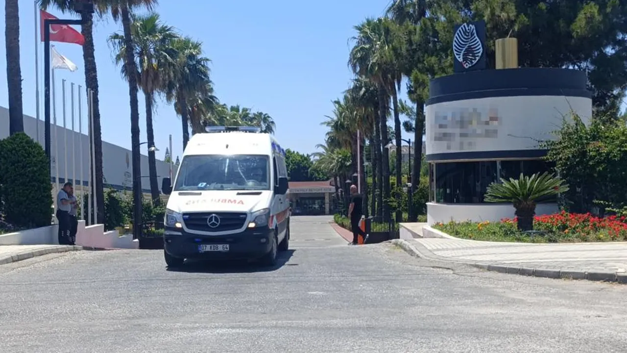 Antalya'da otelde klor gazı sızıntısı! Turistler ve çalışanlar hastanelik oldu