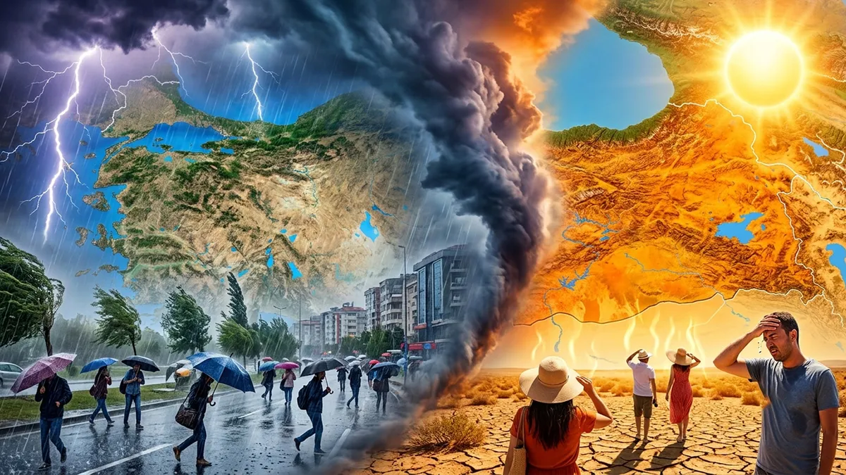 SON DAKİKA HAVA DURUMU! MGM haritayı güncelledi: Cehennem sıcakları bitiyor! O gün dışarı çıkacaklar şemsiyesiz yakalanacak...