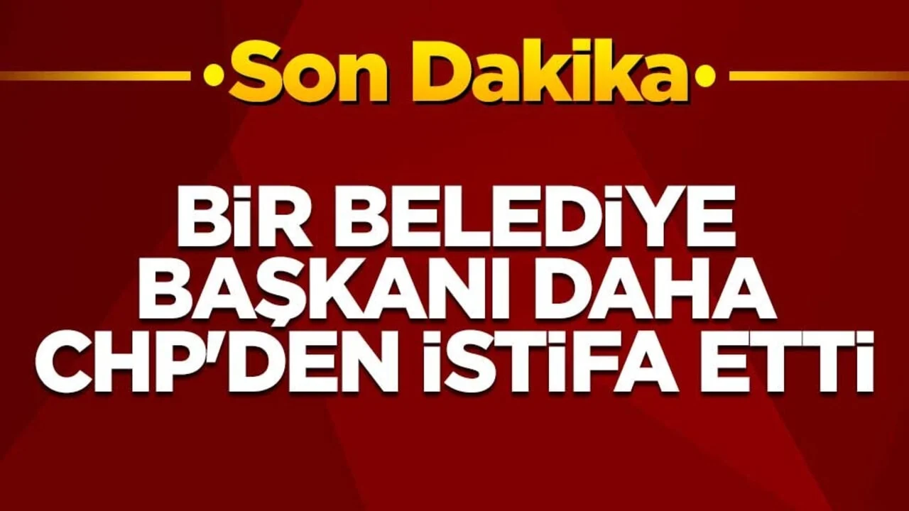 Edirne Keşan Belediye Başkanı Mehmet Özcan CHP'den istifa etti