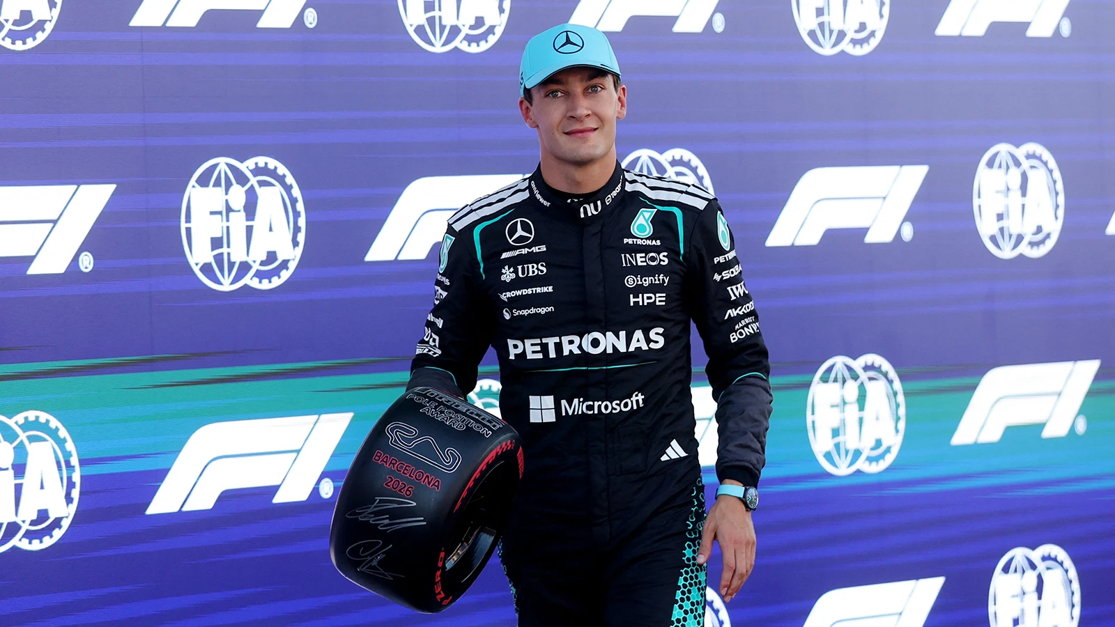 Formula 1 İspanya Grand Prix'sinde pole pozisyonunu George Russell kaptı