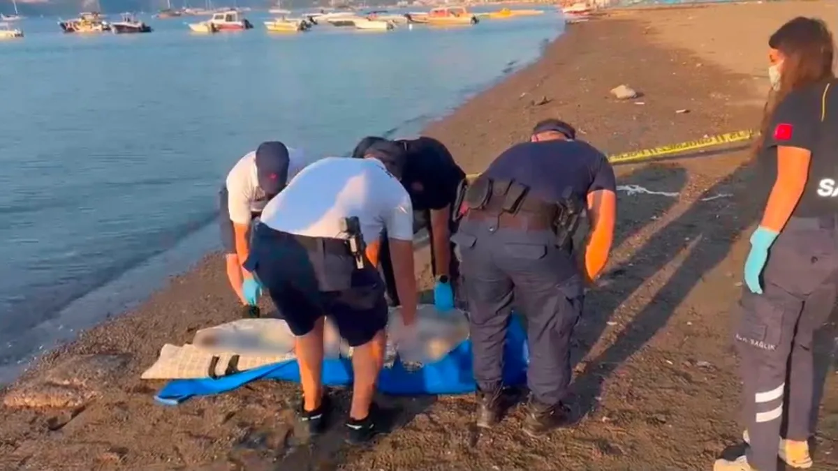 Marmaris’te deniz yüzeyinde erkek cesedi bulundu