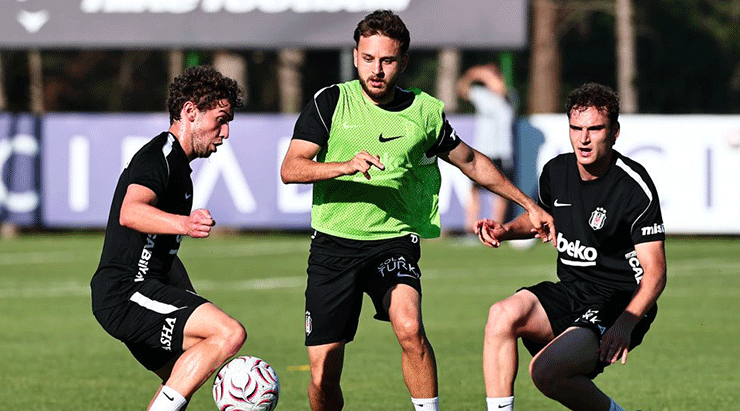 Beşiktaş'ta yeni sezon hazırlıkları devam ediyor