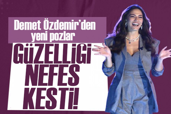 Demet Özdemir’in tatil pozlarına beğeni yağdı
