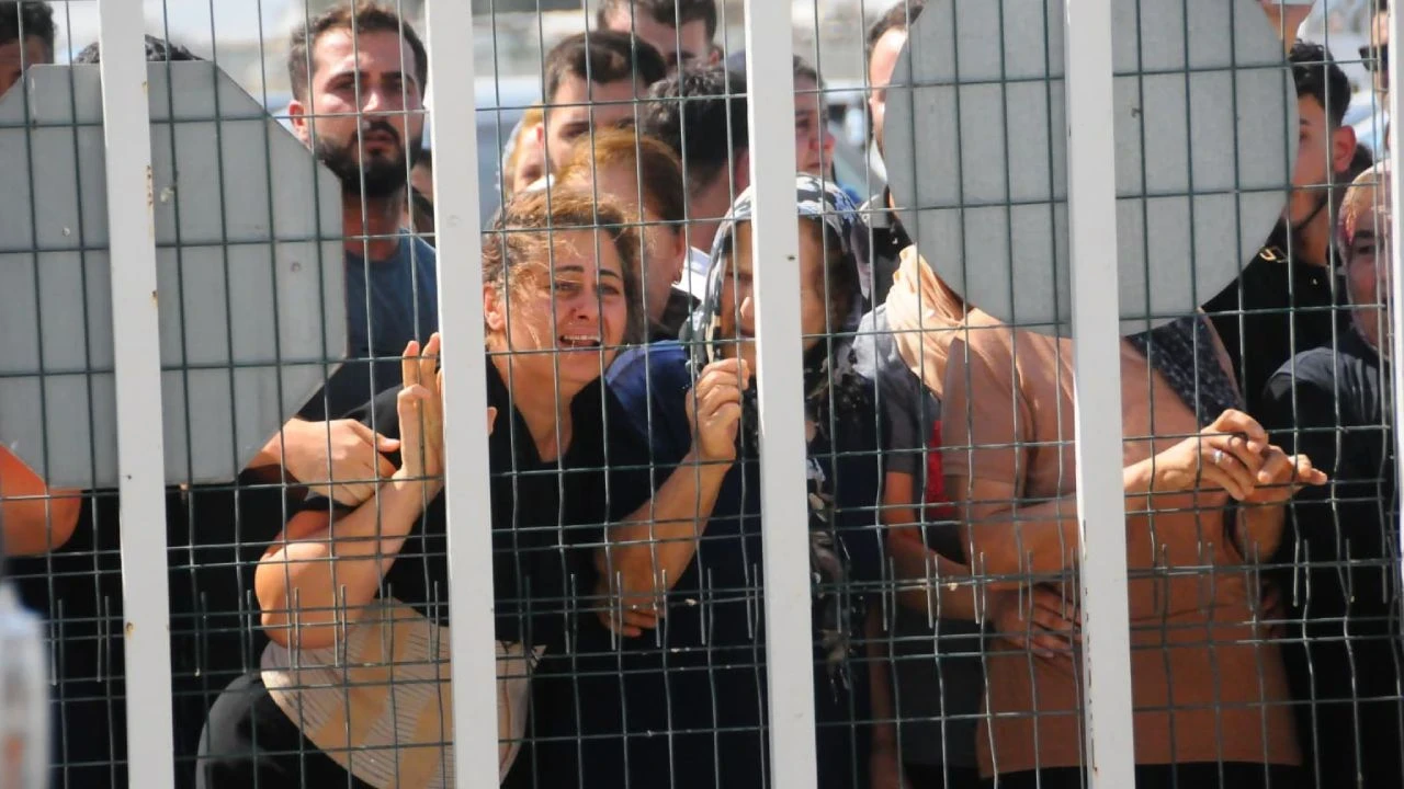 Suudi Arabistan'da yangında ölen işçilerin cenazesi Hatay'a getirildi