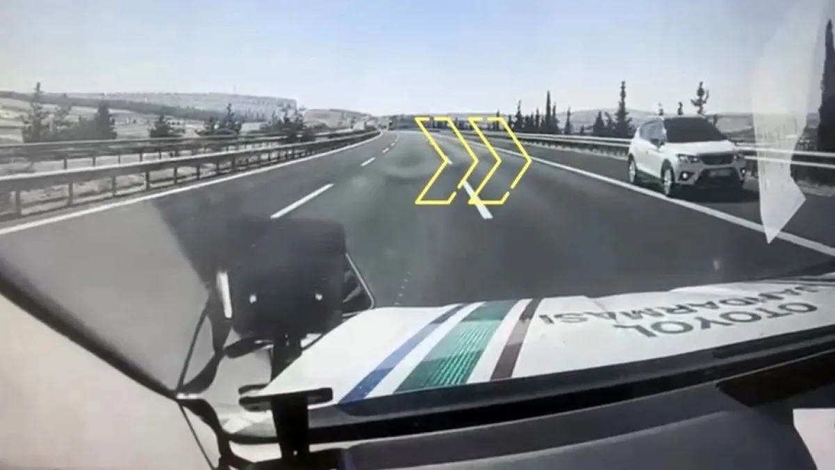 Gaziantep'te ters yöne giren sürücüye 90 bin TL ceza