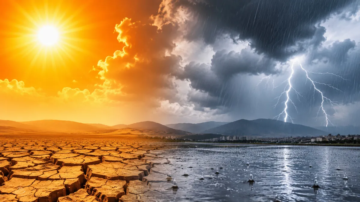 Türkiye'de hava değişiyor! Kavurucu sıcakların ardından sağanak geliyor