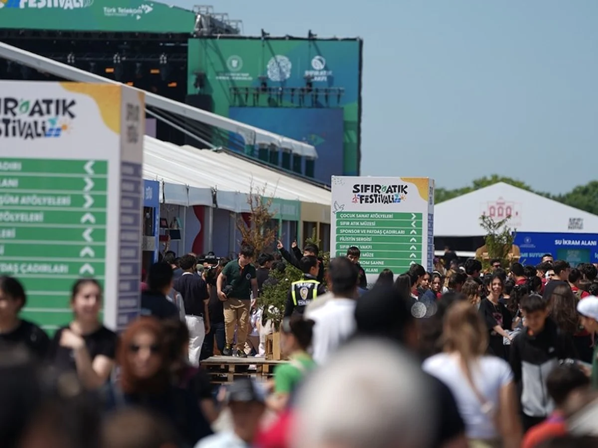1 milyondan fazla ziyaretçi, Sıfır Atık Festivali'nde sürdürülebilir geleceğe tanıklık etti