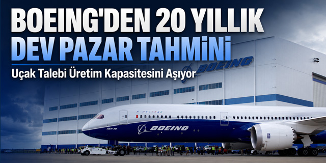 Boeing’den 20 Yıllık Dev Pazar Tahmini