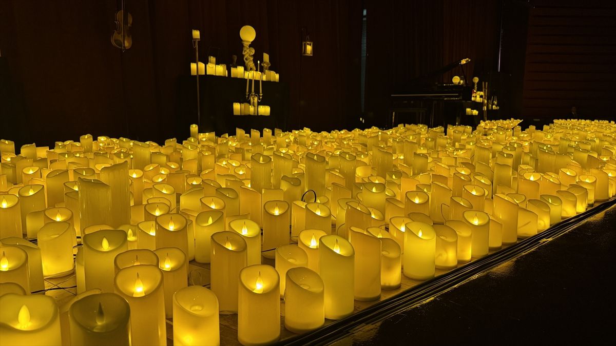 Konya'da "Candela Concert" sanatseverlerle buluştu