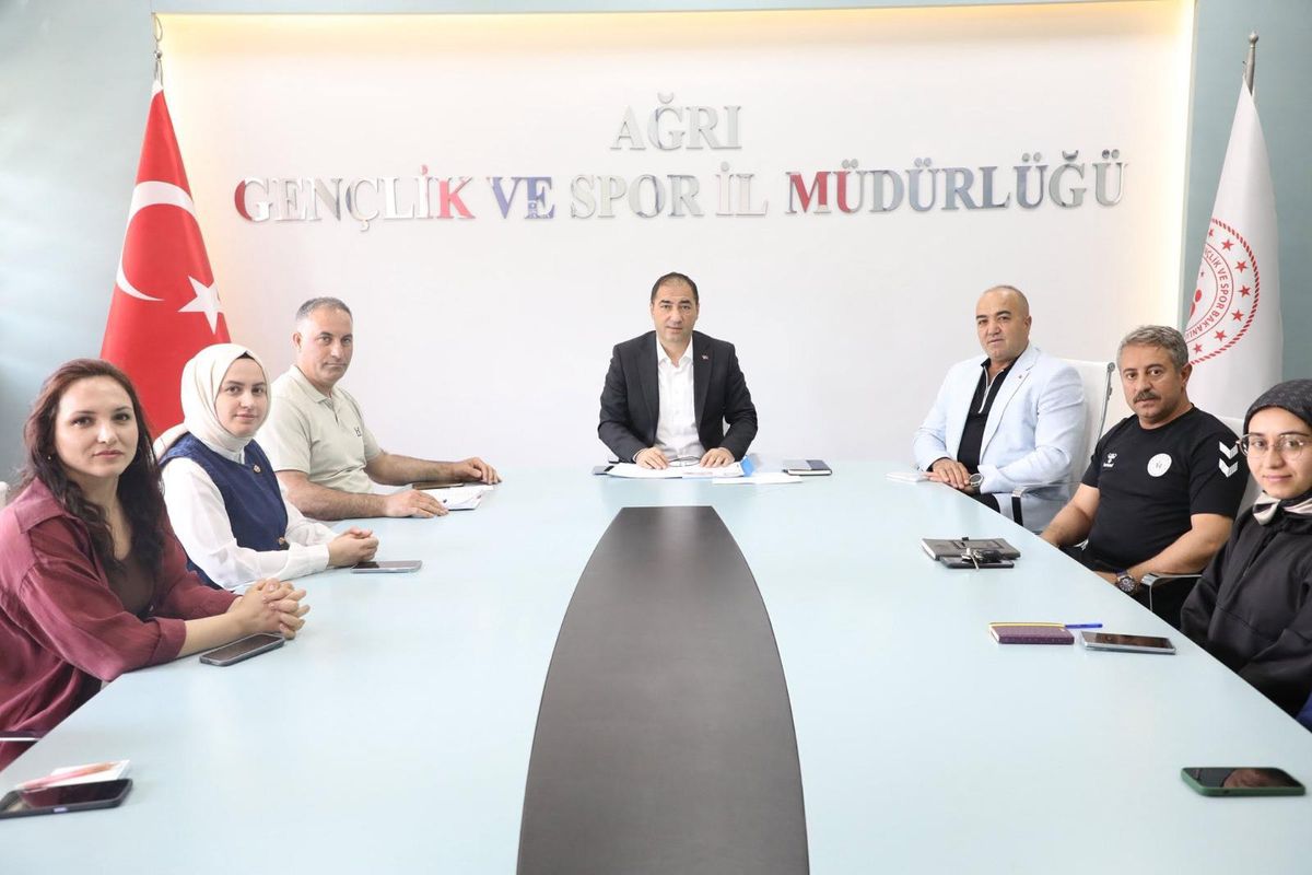 Ağrı'da yaz spor okulları ve Enduro ATV Şampiyonası için hazırlık toplantısı yapıldı