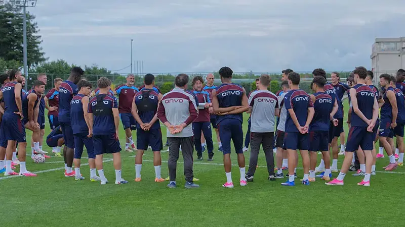 Trabzonspor kuvvet çalıştı