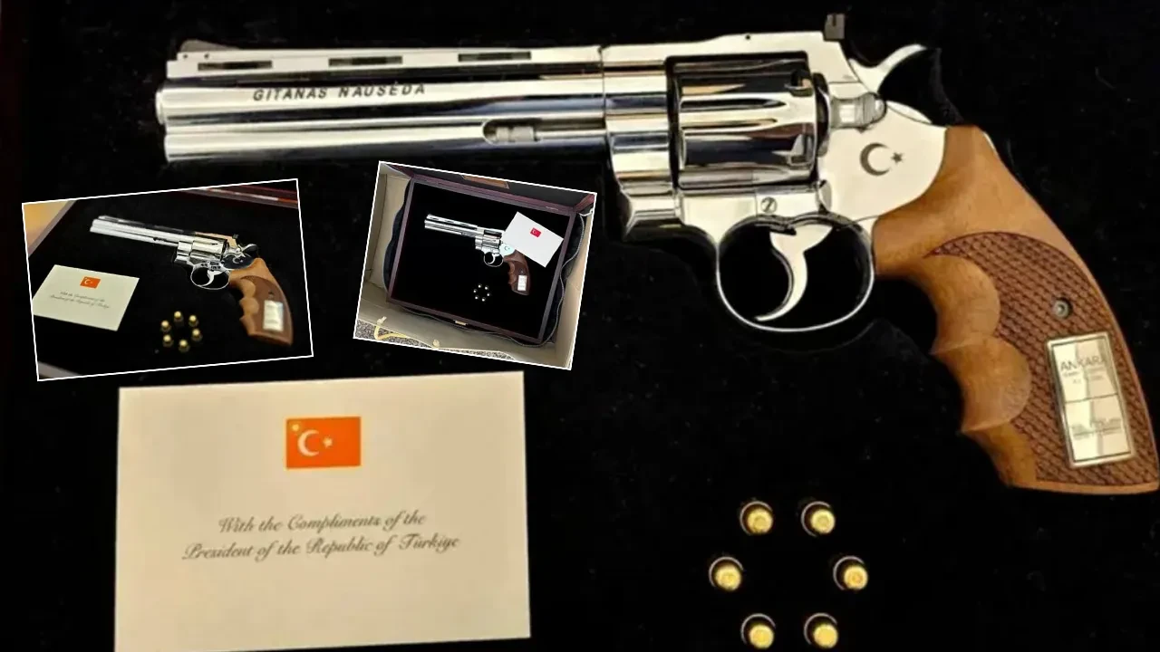 Cumhurbaşkanı Erdoğan'ın NATO liderlerine hediye ettiği revolverlerin sırrı: Güvenli, sağlam ve güçlü!