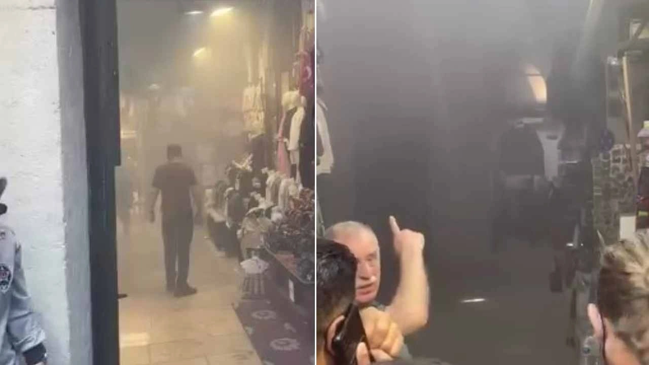 Son dakika | Kapalıçarşı'da yangın