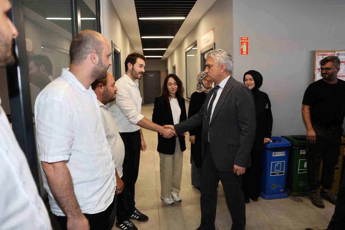 Vali Makas, Gümüşova OSB'den bilgiler aldı