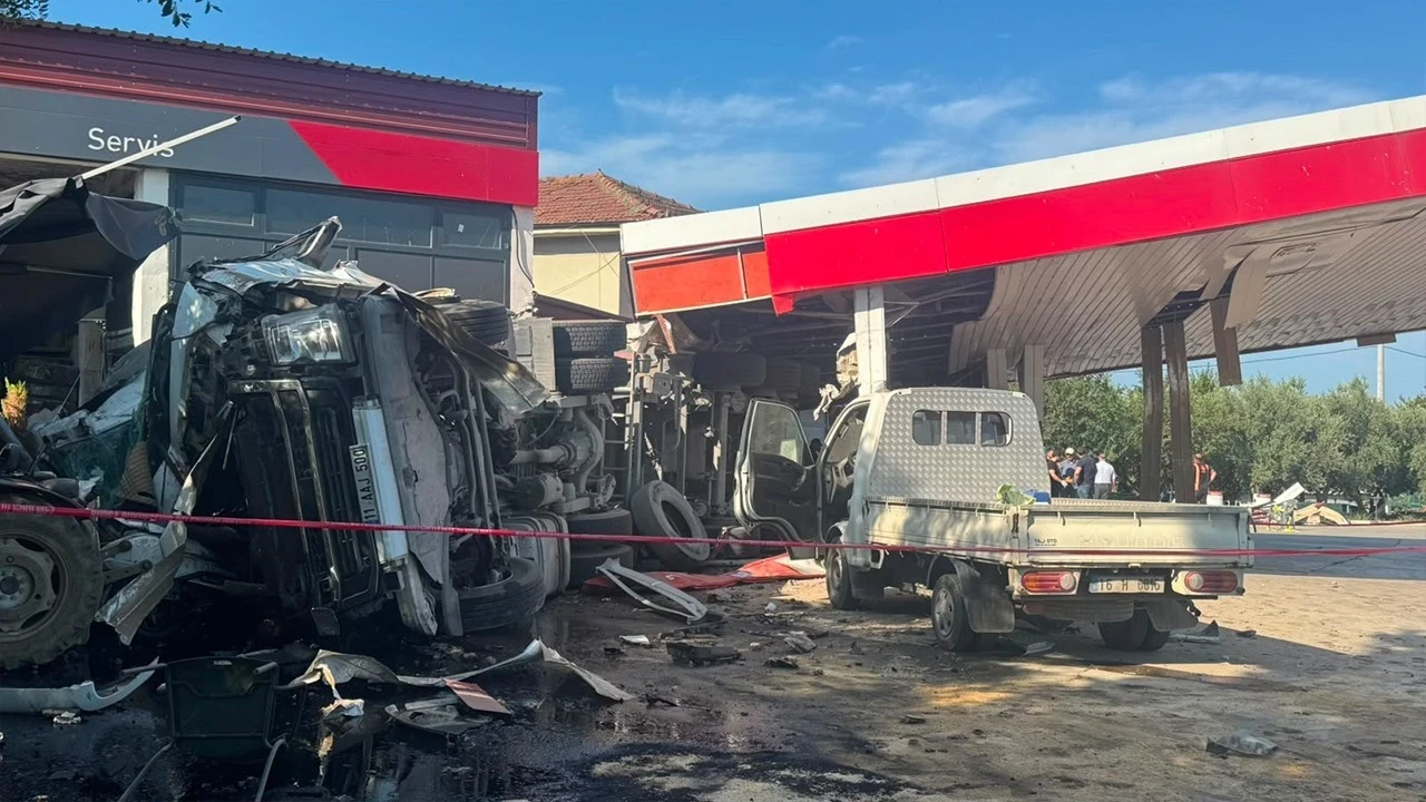 Bursa'da akaryakıt istasyonunda feci kaza: Markette alışveriş yaparken canından oldu!