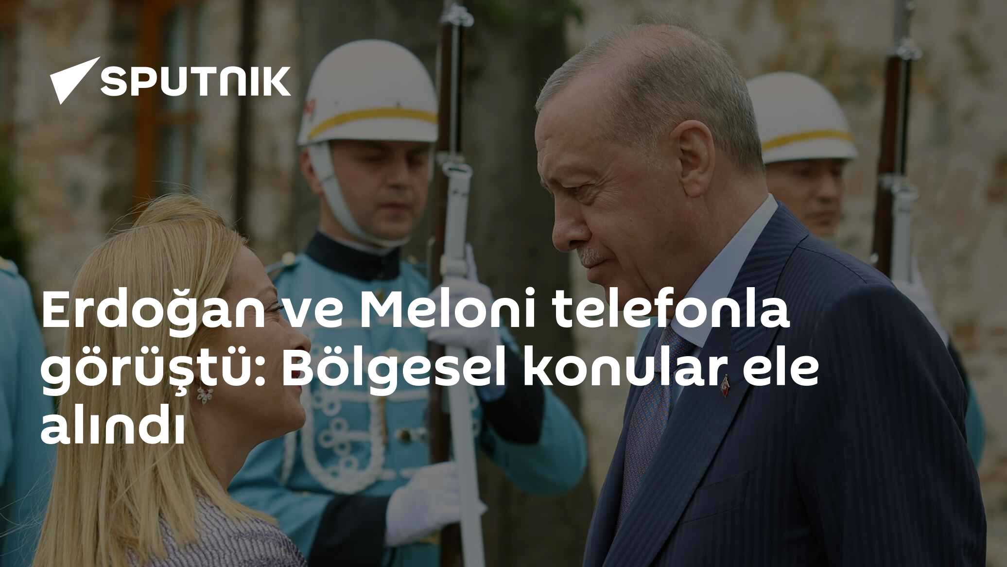 Erdoğan ve Meloni telefonla görüştü: Bölgesel konular ele alındı