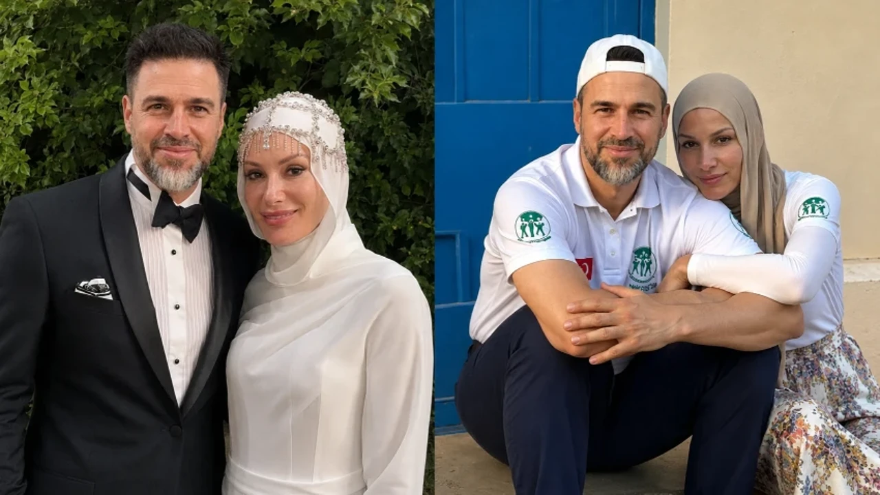 Gamze Özçelik eşiyle birlikte kamera karşısına geçti! Sosyal medyada beğeni yağdı