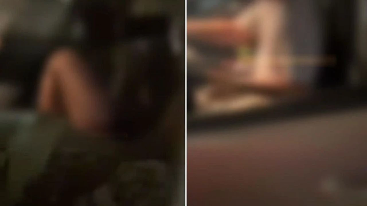 Otoparkta tepki çeken olay! vatandaşların fark etmesiyle kaçtılar