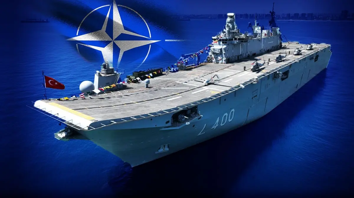 "Dünyada eşi benzeri yok": NATO, TCG Anadolu'yu övgü yağmuruna tuttu