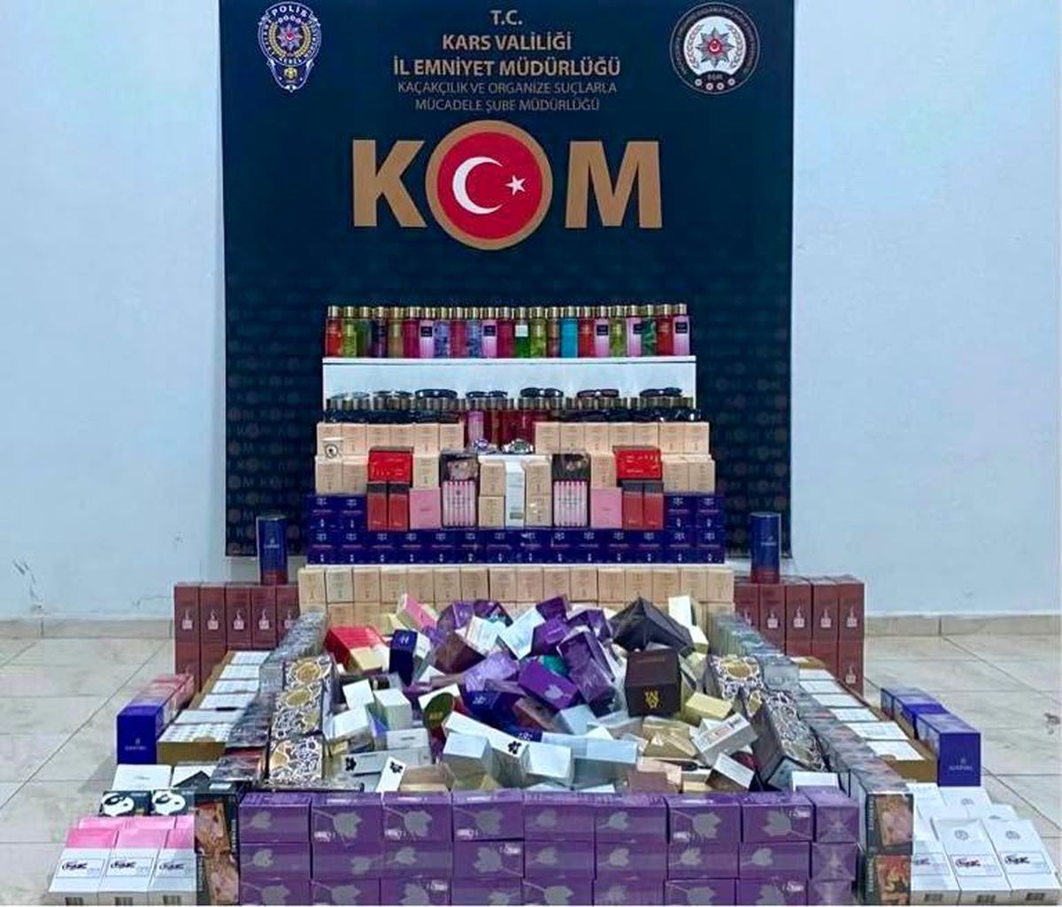 Kars'ta 5 milyon 250 bin liralık kaçak ürün ele geçirildi