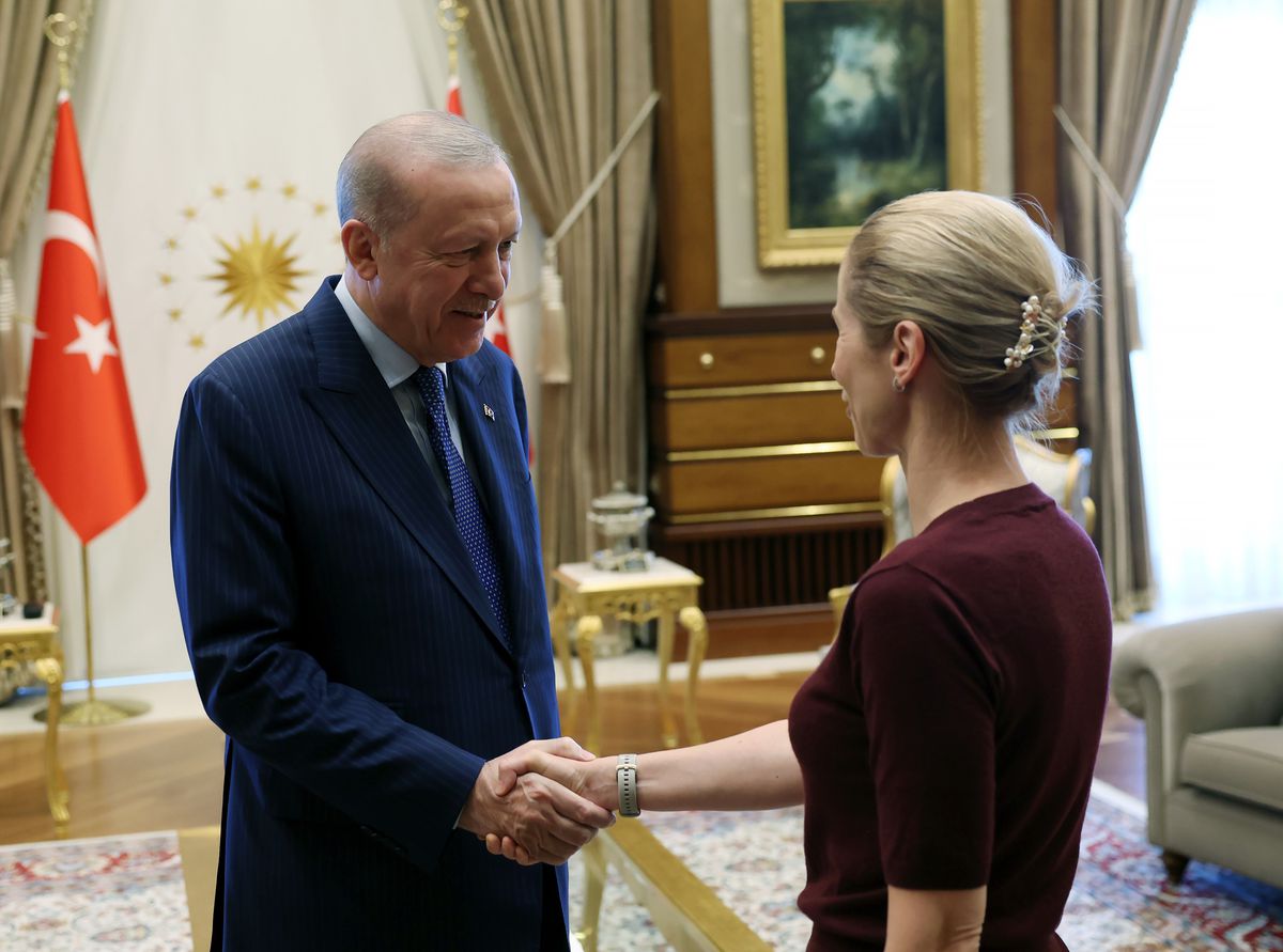 Cumhurbaşkanı Erdoğan, AB Dış İlişkiler Temsilcisi Kallas'ı Kabul Etti