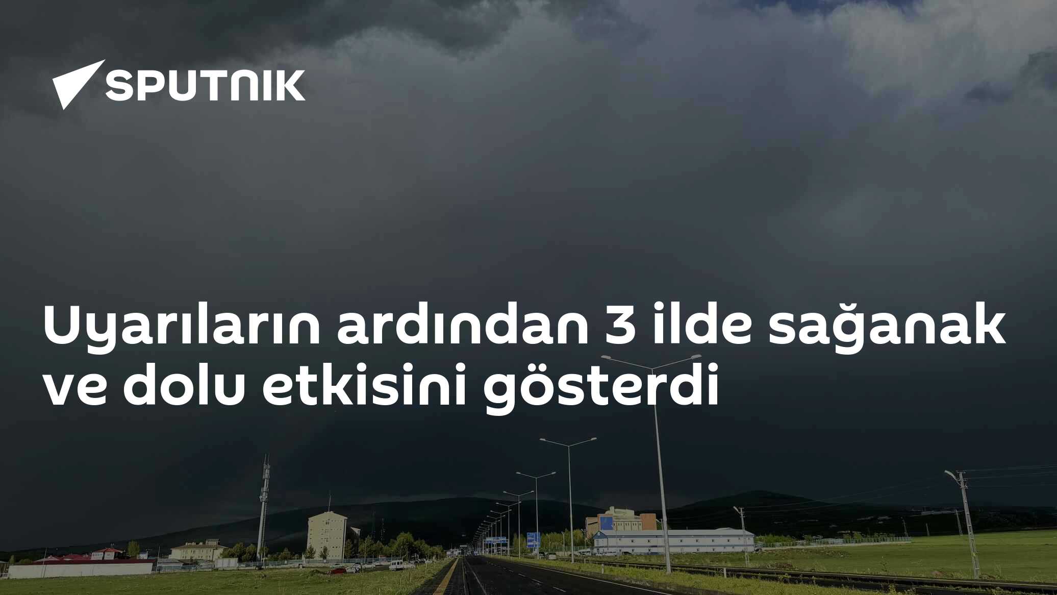 Uyarıların ardından 3 ilde sağanak ve dolu etkisini gösterdi