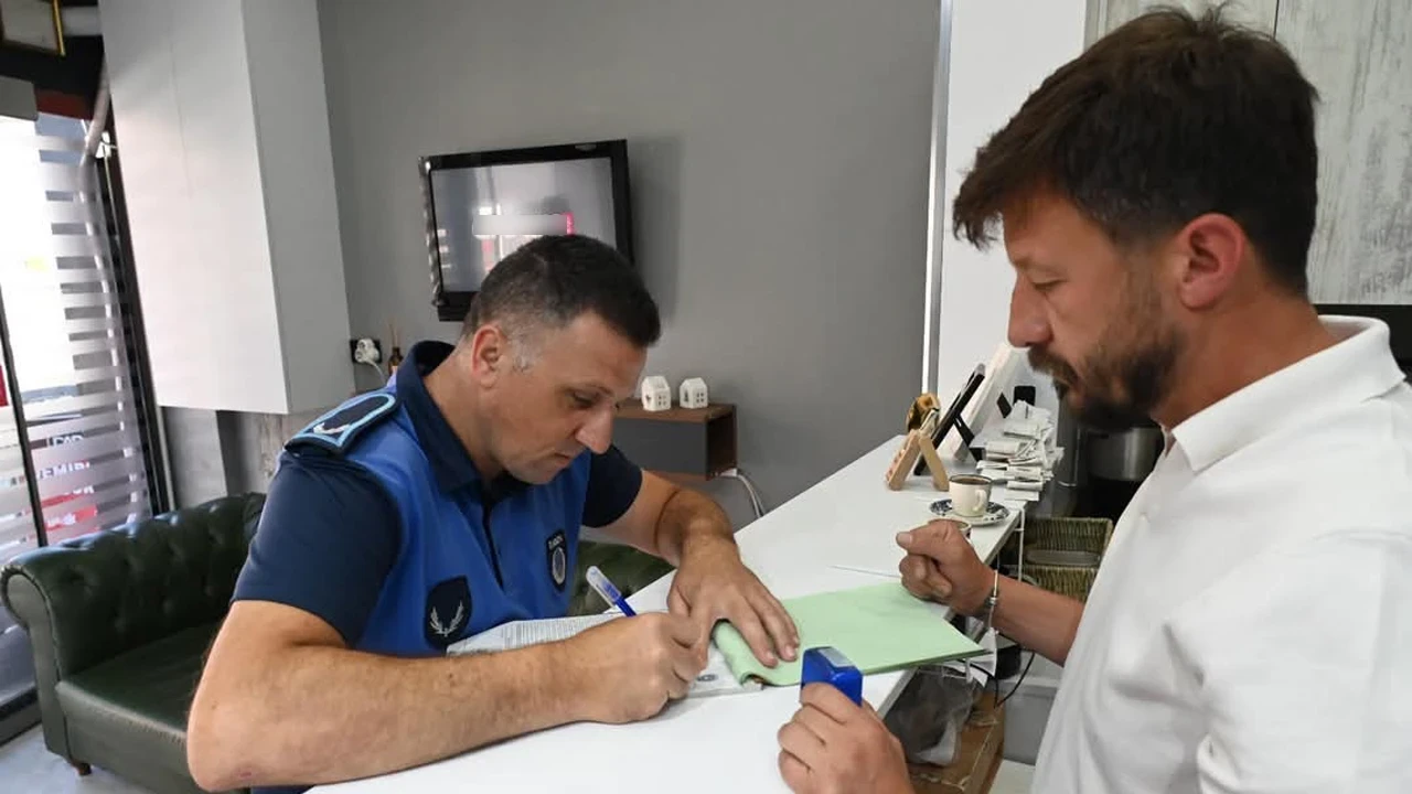 Bozüyük'te kuaförlere hijyen ve ruhsat denetimi