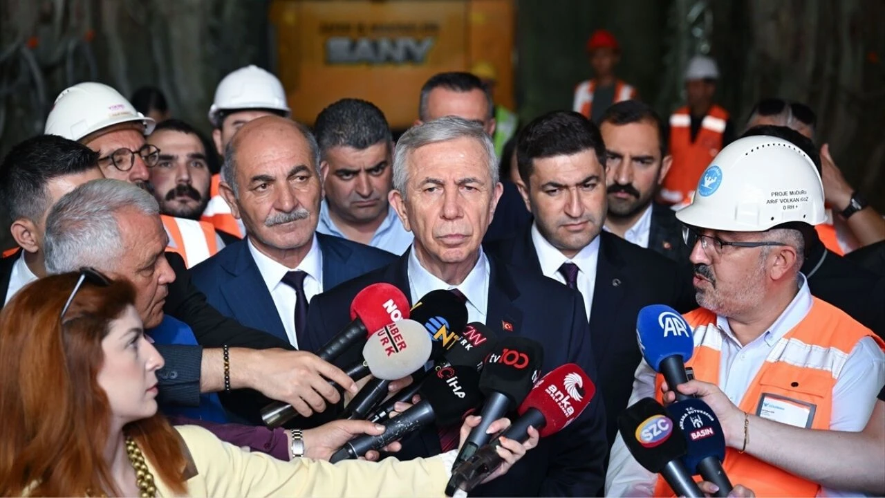 Mansur Yavaş duyurdu! 5 yeni metro istasyonu geliyor!