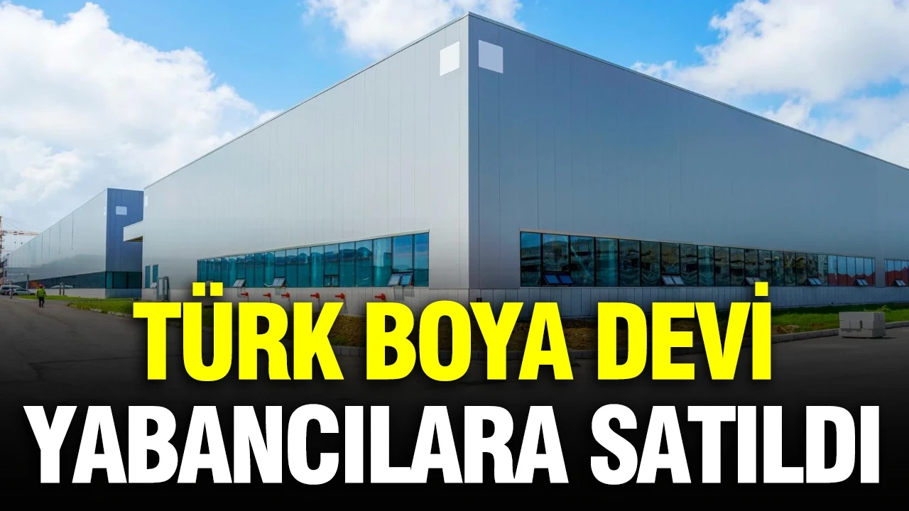 Türk boya devi Polisan satıldı
