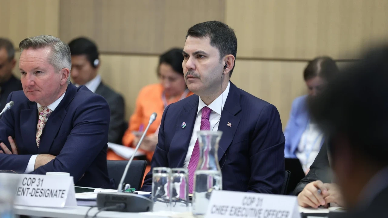 Bakan Kurum Bonn’da COP31 diplomasisini sürdürdü: BM marjındaki iklim eylemi toplantılarına başkanlık etti