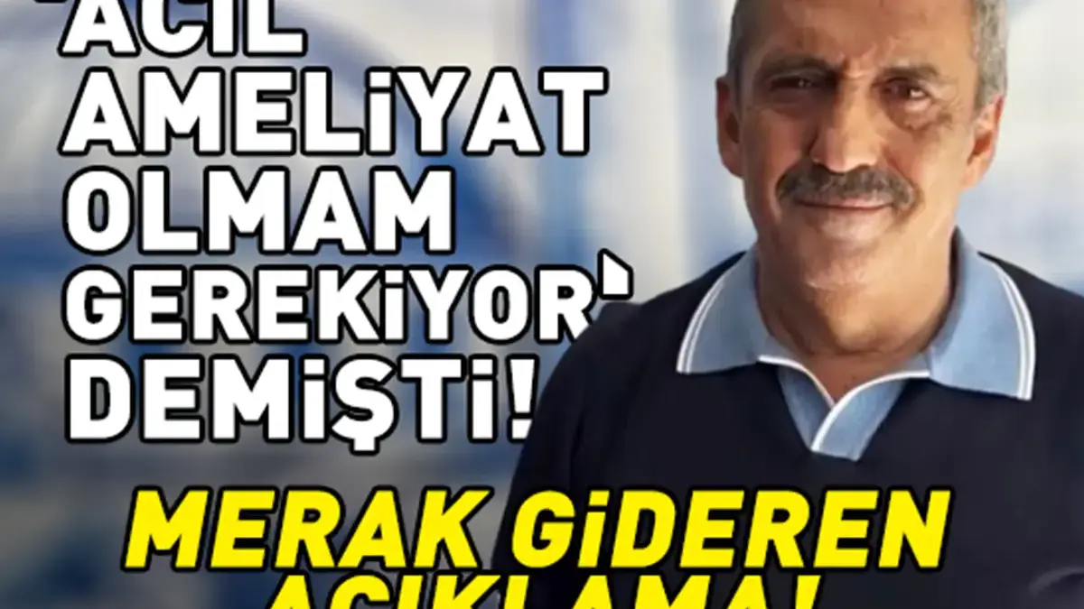 Yavuz Bingöl'ün sağlık durumu nasıl? 'Acil ameliyat olmam gerekiyor' demişti! Merak gideren açıklama!