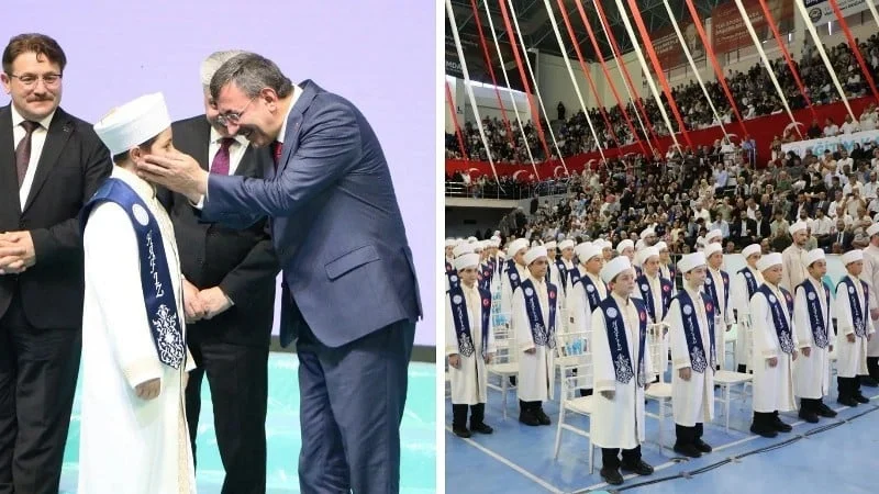 Manevi hafızamız emin ellerde! Cevdet Yılmaz, asırlık İslam geleneğini yaşatan genç hafızların icazet töreninde konuştu!