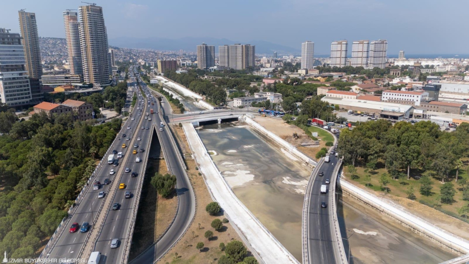 İZSU'nun Meles çalışması tamamlandı, sırada Manda Çayı var