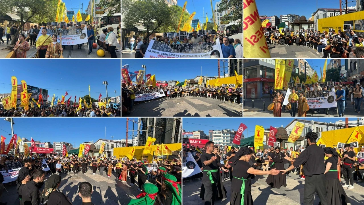 Sivas Katliamı’nda yaşamını yitirenler Kadıköy’de anıldı