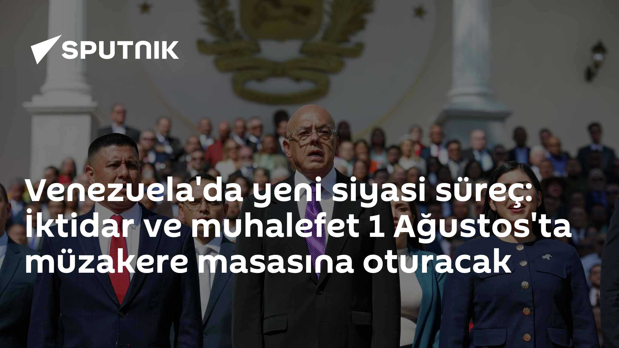 Venezuela'da yeni siyasi süreç: İktidar ve muhalefet 1 Ağustos'ta müzakere masasına oturacak