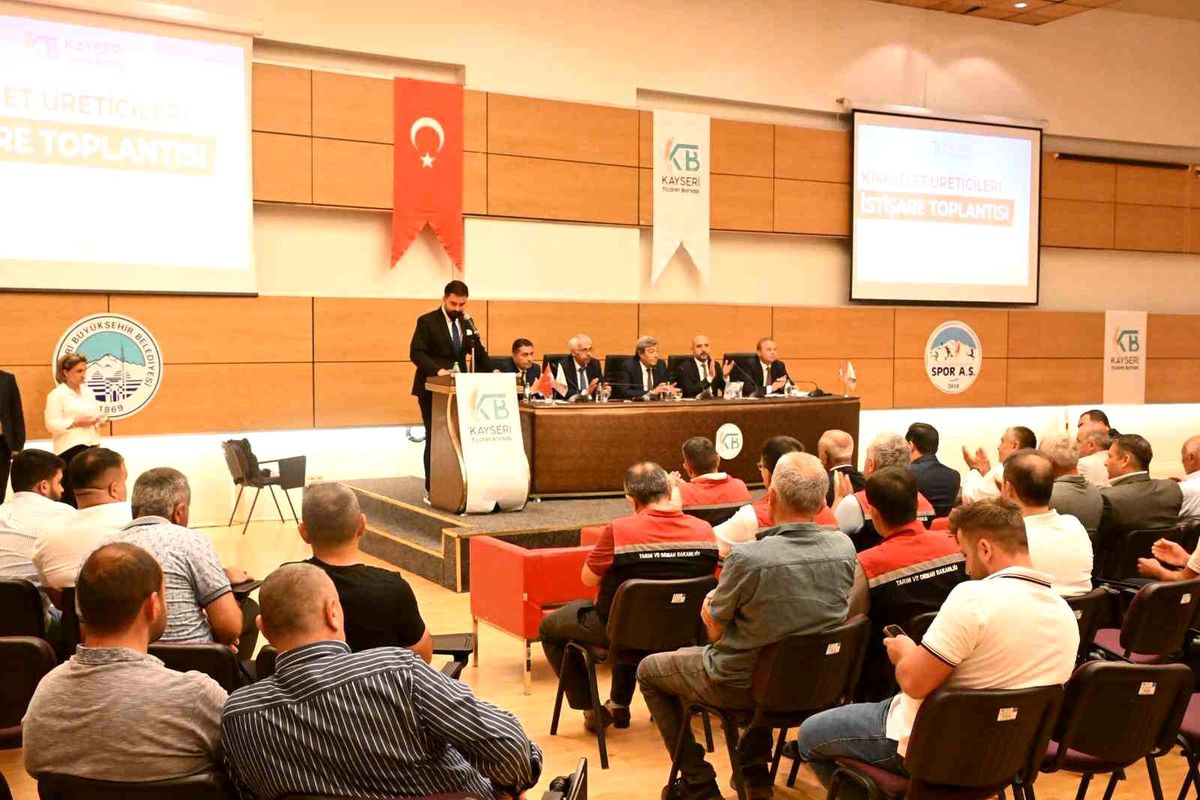 KTB öncülüğünde Kırmızı Et Üreticileri İstişare Toplantısı gerçekleştirildi