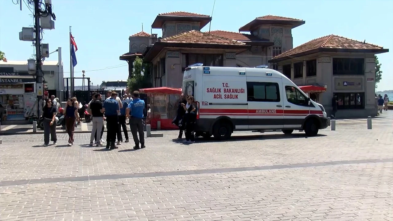 Beşiktaş sahilinde korkutan görüntü: Ekipler harekete geçti!