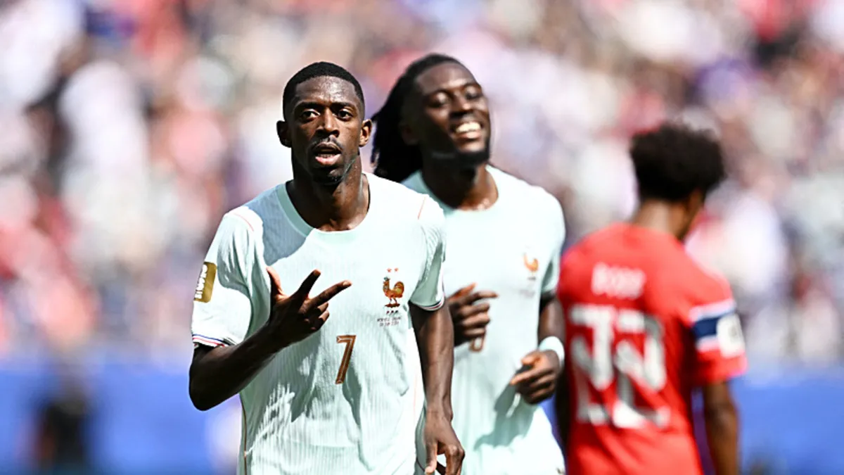 Dünya Kupası’nda Fransa’yı Ousmane Dembele sırtladı! Liderlik geldi