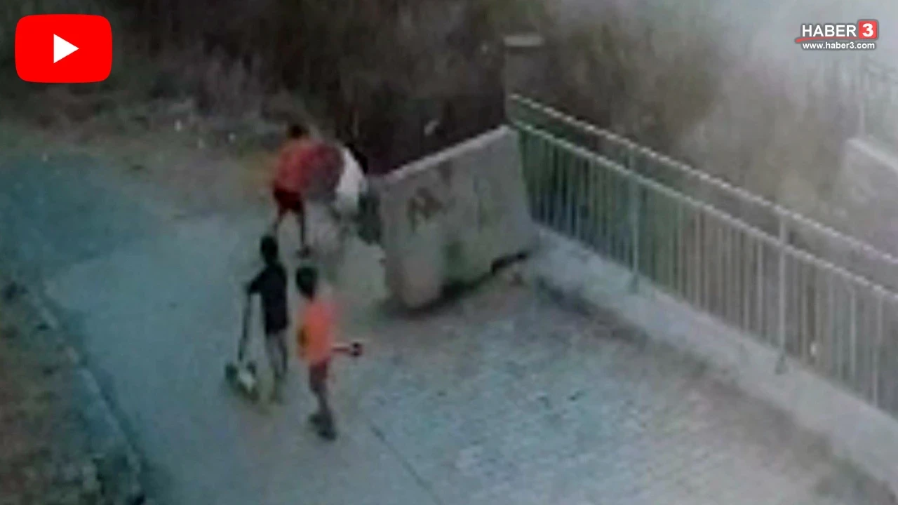 İstanbul'da akılalmaz akran şiddeti kamerada! Otizmli minik Helin'i su kanalına attılar!