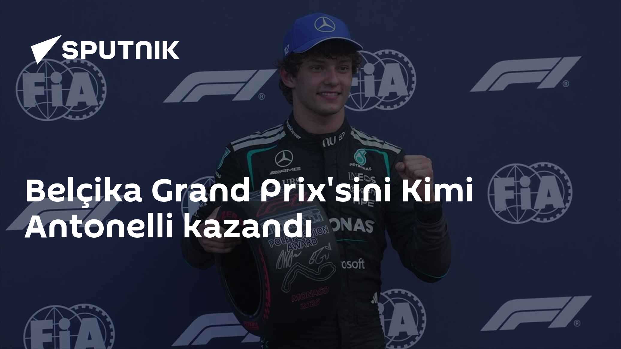 Belçika Grand Prix'sini Kimi Antonelli kazandı