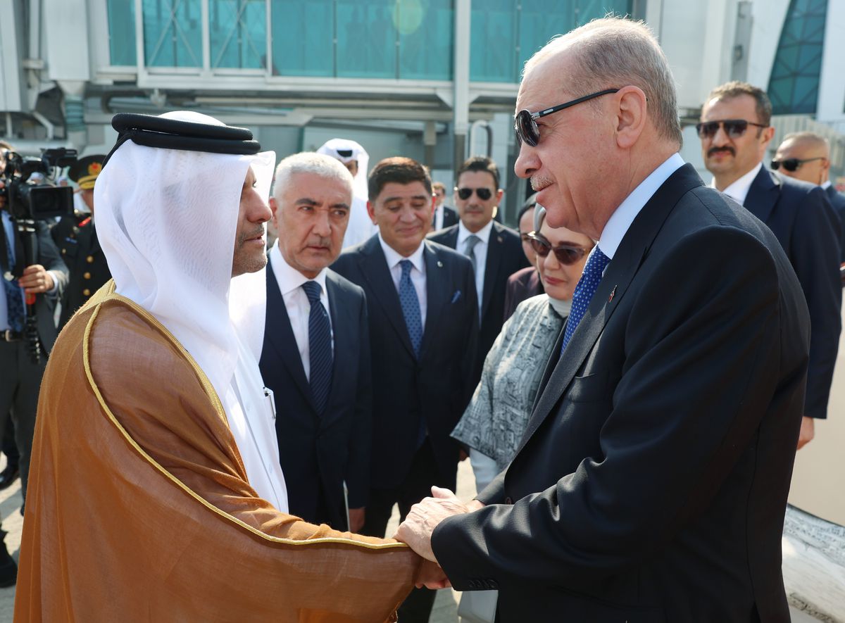 Cumhurbaşkanı Erdoğan, Katar'da