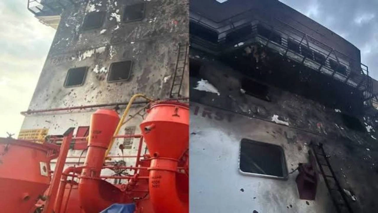 Ukrayna Rus limanını hedef aldı! Saldırıda Türk bayraklı tanker de vuruldu